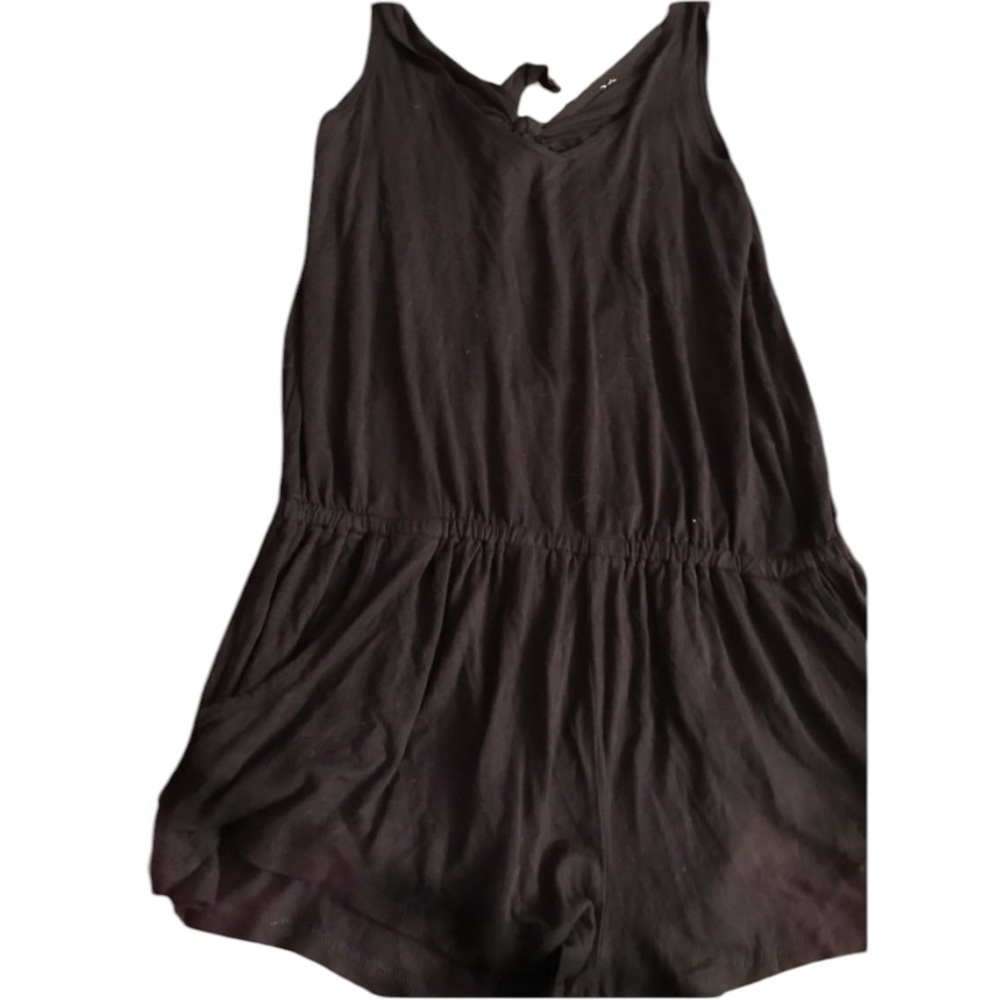 SEXY black Romper/ open back pics don’t do justice tags removed small- medium